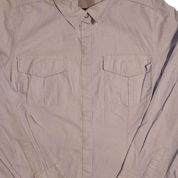 5.11 Tactical Women's Size XL Button Up Shirt Blue Long Sleeve Conceal Carry - Picture 6 of 15